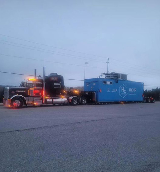 Heavy equipment transport Canada