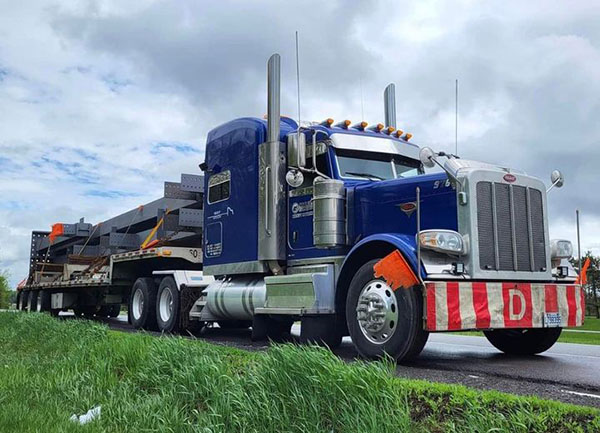 Heavy equipment transport Canada